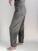 Jeans Wide Ballon Shine