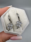 Orecchini Flora Silver