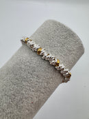 Bracciale Nodini Bicolore