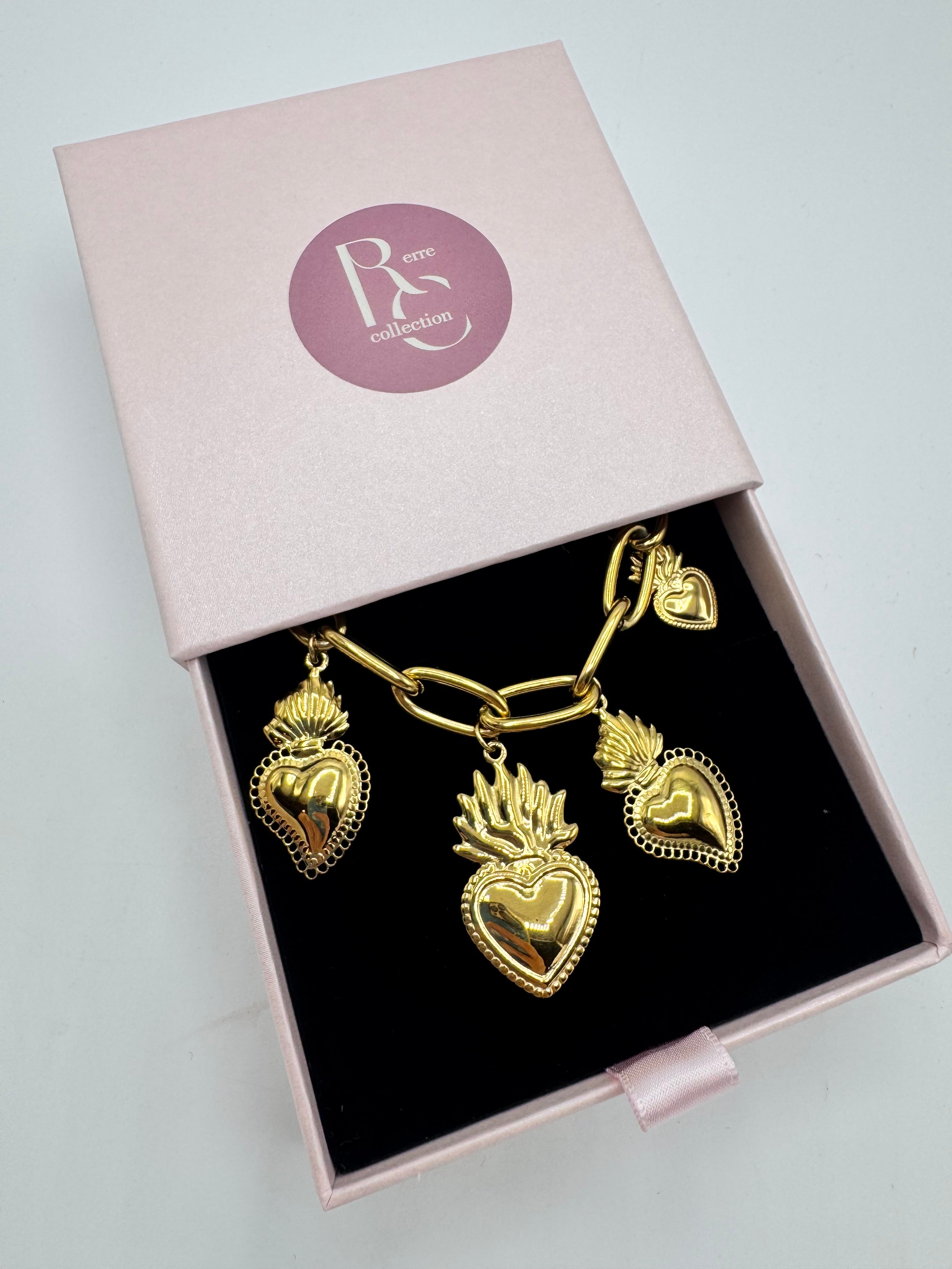 Bracciale Cuore Sacro