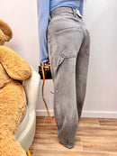 Jeans Wide Ballon Shine