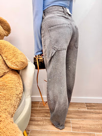 Jeans Wide Ballon Shine