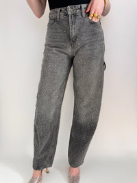 Jeans Wide Ballon Shine