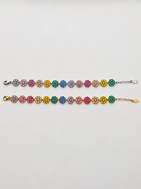 BRACCIALE FIORI RAINBOW