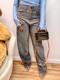 Jeans Wide Ballon Shine