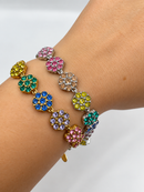 BRACCIALE FIORI RAINBOW