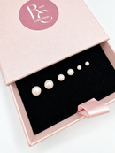 SET ORECCHINI PERLE