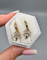 Orecchini Flora Gold